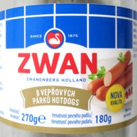 Konzervované párky s Nizozemska obsahovaly nedeklarovanou sóju
